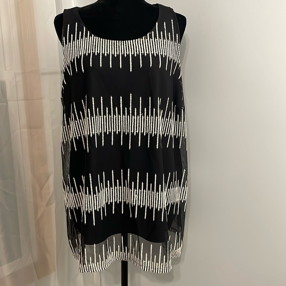 Alfani Embroidered Tank